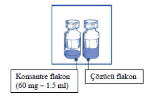 NEUTAXAN 60 MG/1,5 ML INFUZYON ICIN KONSANTRE COZELTI ICEREN 1 FLAKON + 1 COZUCU FLAKON görseli 2