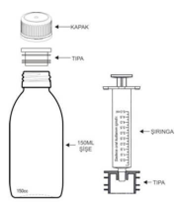 DICOMEX 2,5 MG/5 ML 150 ML SURUP görseli 2