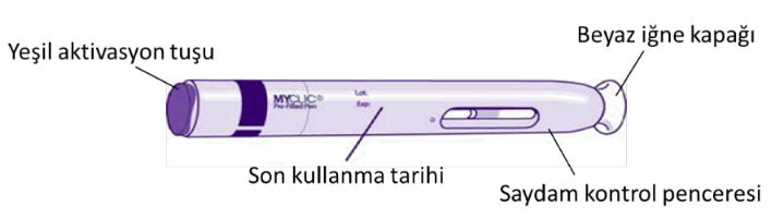 ENBREL PEN 50 MG ENJ. COZ.ICIN KULLANIMA HAZIR 2 KALEM görseli 2