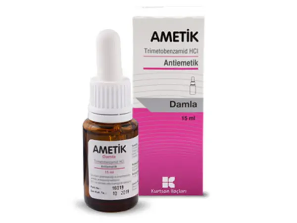 AMETIK 100 MG 15 ML DAMLA kutu görseli