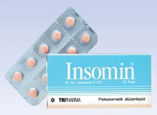 INSOMIN 50 MG 30 DRAJE kutu görseli