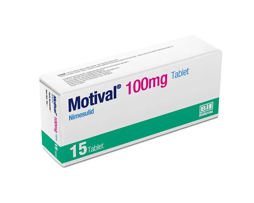 MOTIVAL  100 MG 15 TABLET kutu görseli