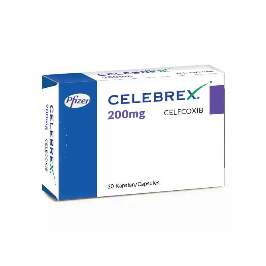 CELEBREX 200 MG 30 KAPSUL kutu görseli