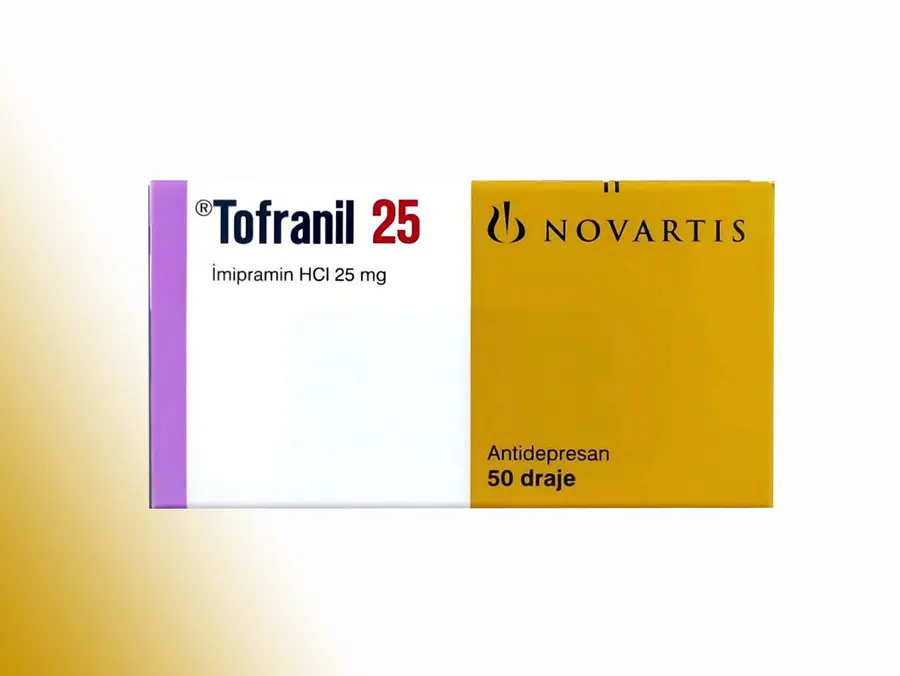 TOFRANIL 25 MG 50 DRAJE görseli 2