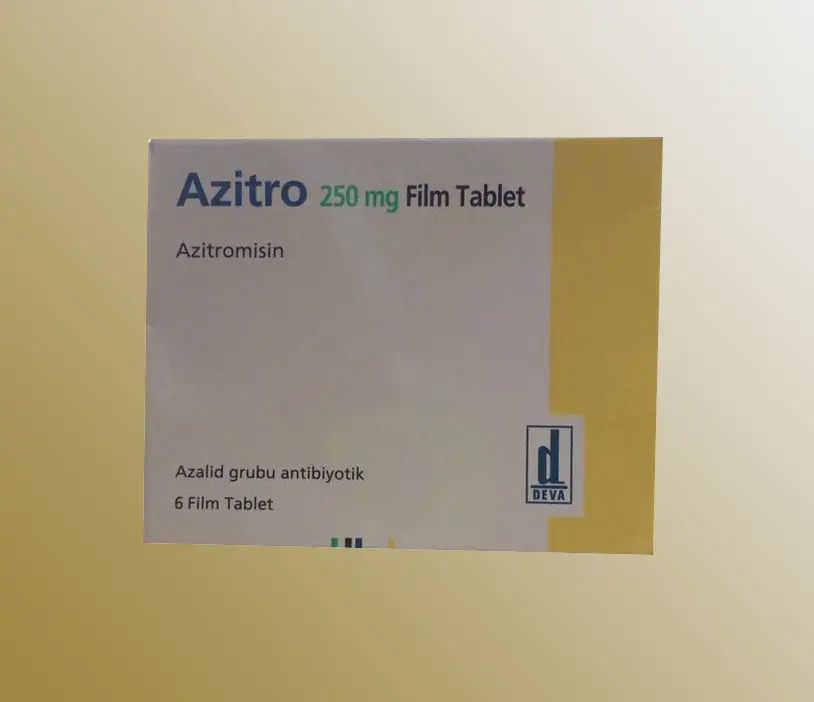 AZITRO 250 MG 6 FILM TABLET kutu görseli