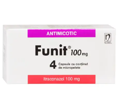 FUNIT 100 MG 4 KAPSUL kutu görseli
