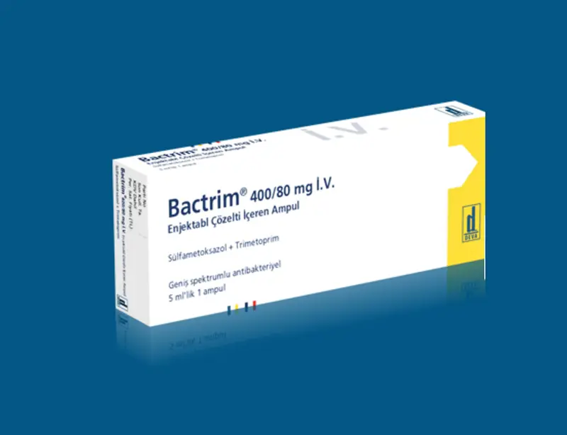 BACTRIM 400MG/80MG IV ENJ. COZ.ICEREN AMPUL kutu görseli