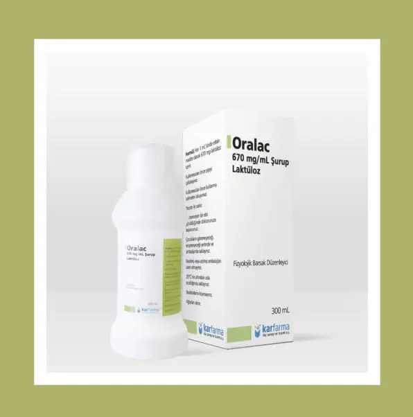 ORALAC  SURUP 670 MG/ML 300 ML kutu görseli