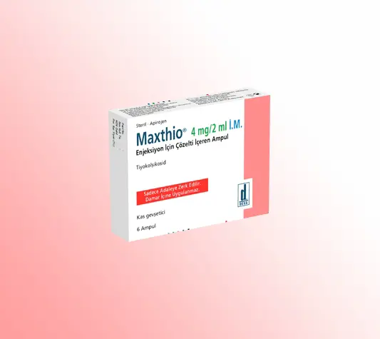 MAXTHIO 4 MG/2 ML IM ENJ. ICIN COZ. ICEREN 6 AMPUL kutu görseli