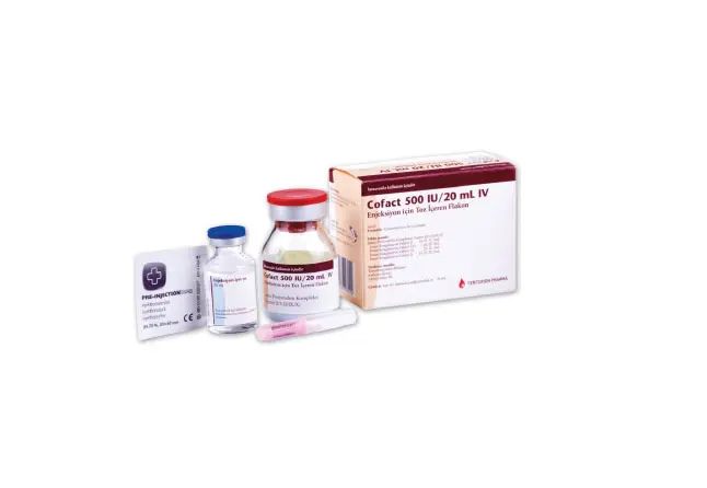 COFACT 20 ML IV ENJ. ICIN COZ. ICEREN FLAKON kutu görseli