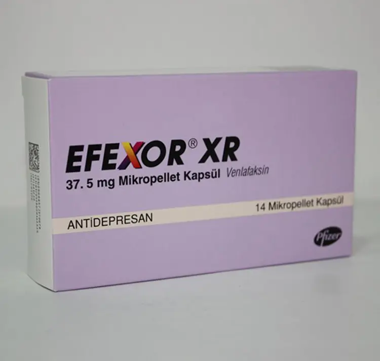 EFEXOR XR 37,5 MG 14 MIKROPELLET KAPSUL kutu görseli