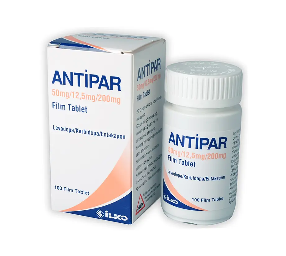 ANTIPAR 50/12,5/200 MG 100 FILM TABLET kutu görseli