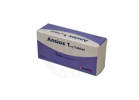 ANSIOX 1 MG 50 TABLET kutu görseli