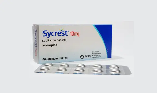 SYCREST 10 mg 60 Dilaltı Tablet kutu görseli