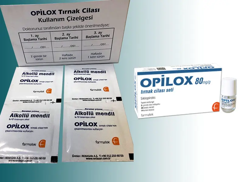 OPILOX TIRNAK CILASI SETI kutu görseli