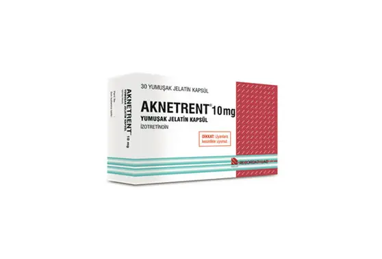 AKNETRENT 10 MG YUMUSAK JELATIN 30 KAPSUL kutu görseli