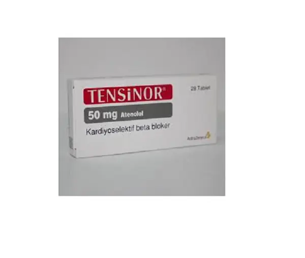 TENSINOR 50 MG 28 TABLET kutu görseli