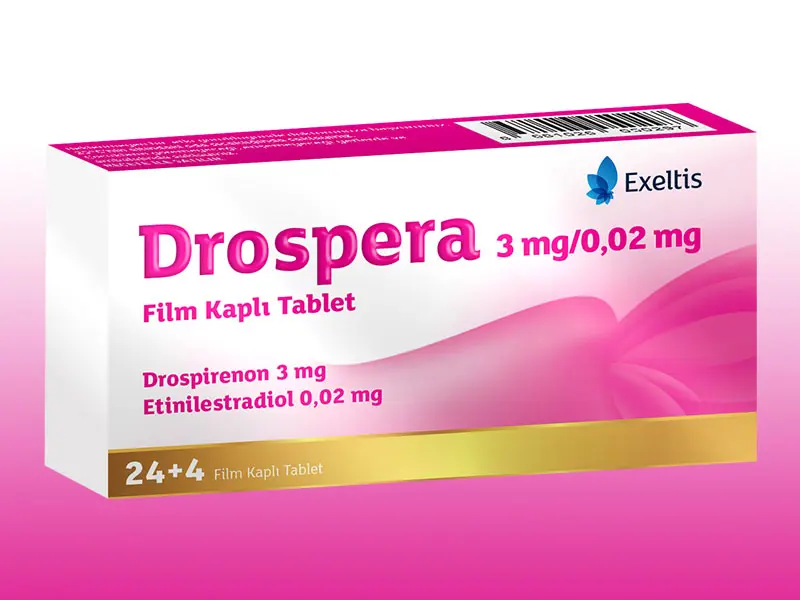 DROSPERA 3 MG/0,02 MG (24+4) FILM KAPLI TABLET kutu görseli
