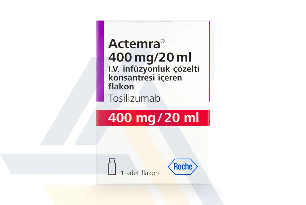 ACTEMRA 400 MG/20 ML IV INFUZYONLUK COZELTI KONSANTRESI 1 FLAKON kutu görseli
