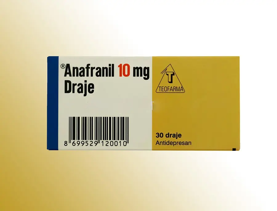 ANAFRANIL 10 MG 30 KAPLI TABLET kutu görseli