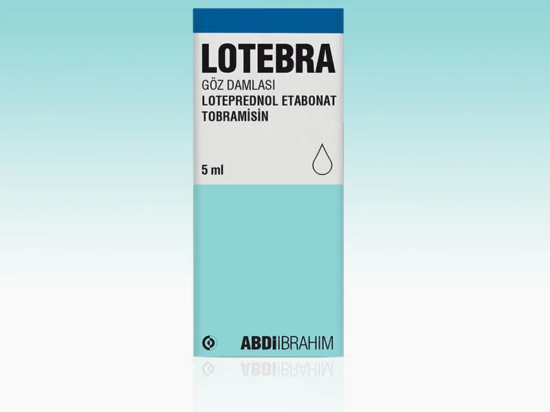 LOTEBRA GOZ DAMLASI 1 ADET 5ML kutu görseli