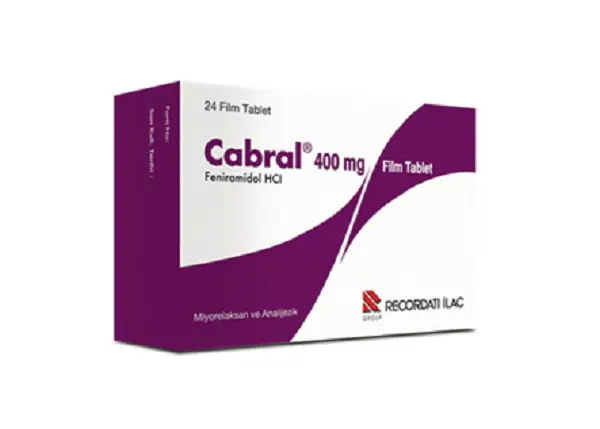 CABRAL 400 MG 24 FILM TABLET kutu görseli
