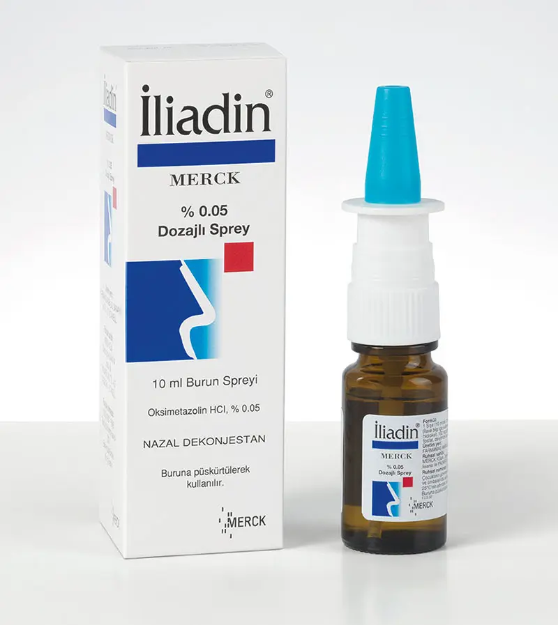 ILIADIN MERCK %0,05 DOZAJLI SPREY,COZELTI (10 ML) kutu görseli