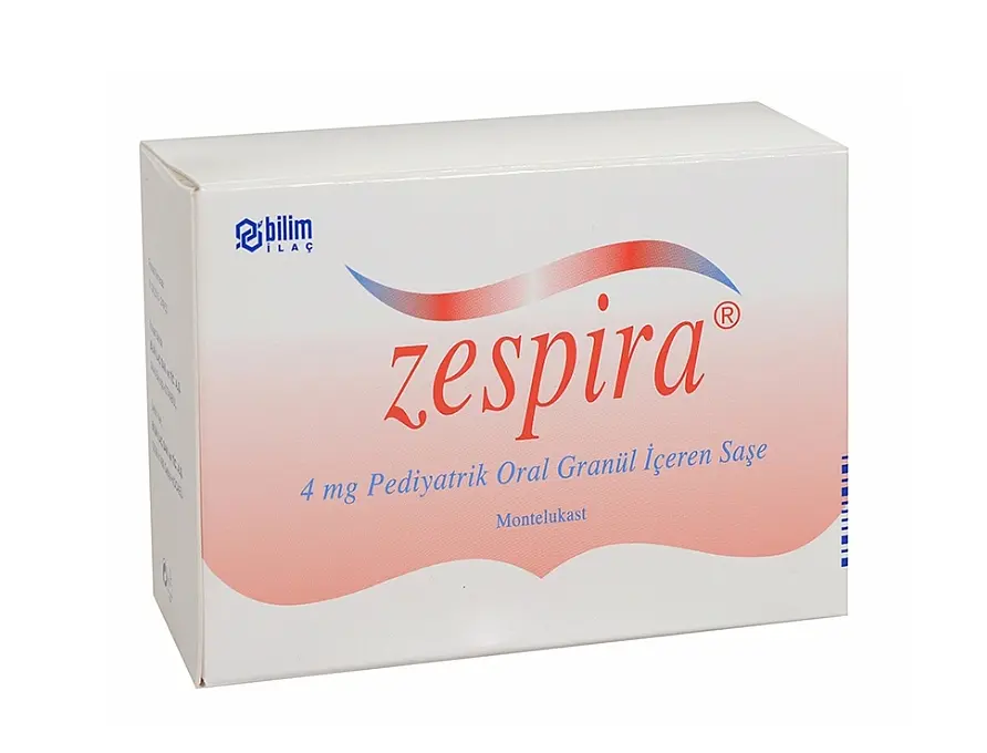 ZESPIRA 4 MG PEDIYATRIK ORAL GRANUL 28 SASE görseli 2