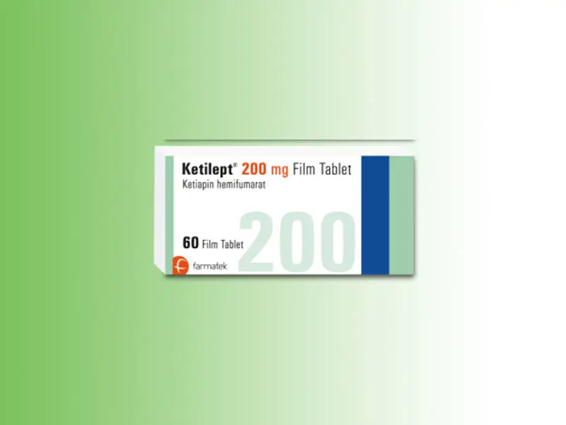 KETILEPT 200 MG 60 TABLET görseli 2