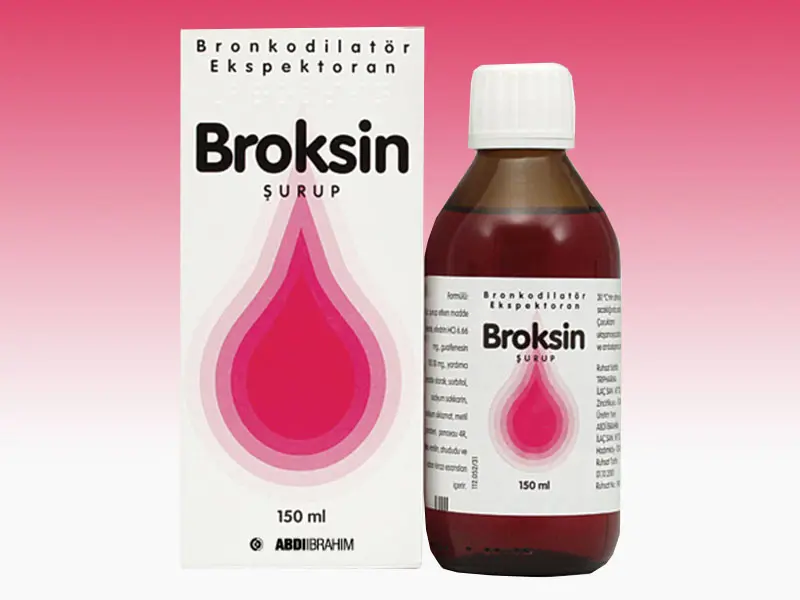 BROKSIN 150 ML SURUP kutu görseli