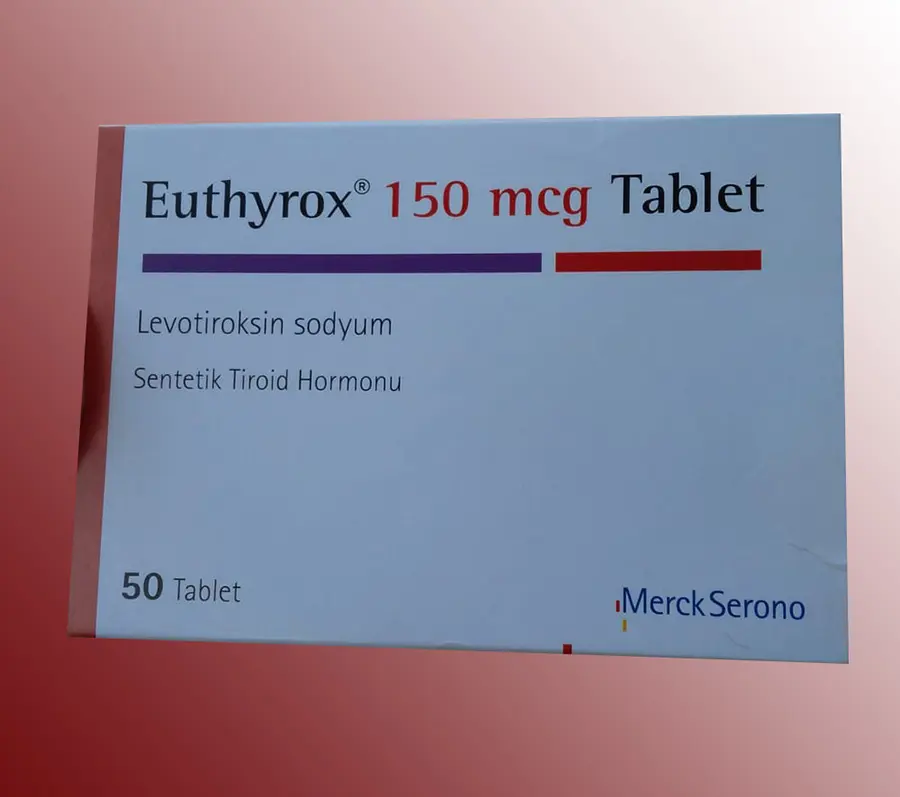 EUTHYROX 150 MCG 50 TABLET kutu görseli