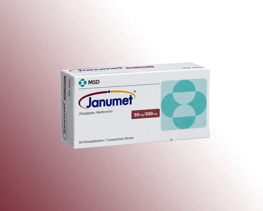 JANUMET 50/500 MG 56 FILM KAPLI TABLET kutu görseli