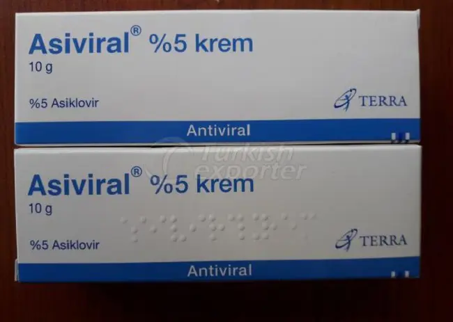 ASIVIRAL %5 10 GR KREM kutu görseli