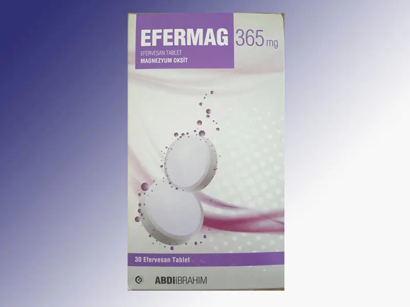 EFERMAG 365 MG 30 EFERVESAN TABLET kutu görseli