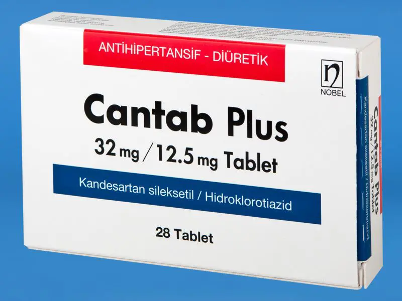 CANTAB PLUS 32 MG/12,5 MG 28 TABLET kutu görseli