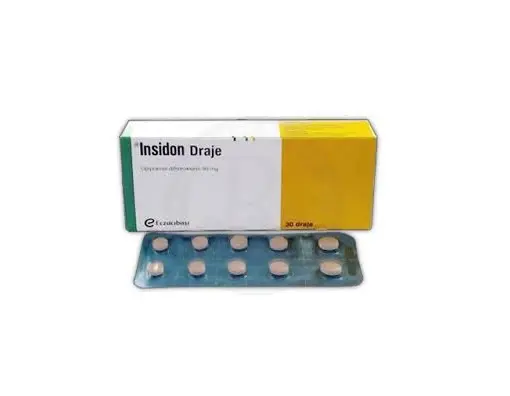 INSIDON  50 MG KAPLI TABLET (30 TABLET) kutu görseli