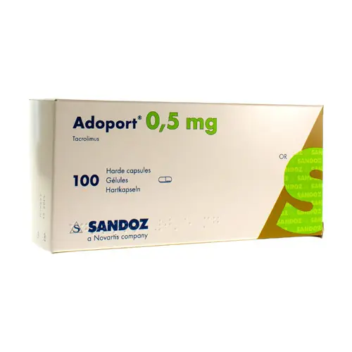 ADOPORT 0,5 MG 50 KAPSUL kutu görseli