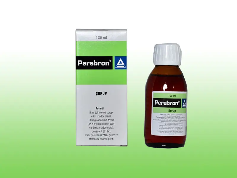 PEREBRON 50MG/5 ML 120 ML SURUP kutu görseli