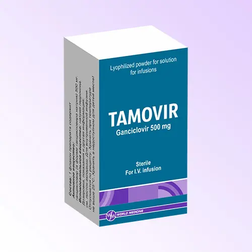 TAMOVIR 500 MG IV INFUZYON ICIN LIYOFILIZE TOZ ICEREN FLAKON (1 FLAKON) kutu görseli