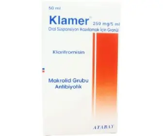 KLAMER 250 MG 100 ML SUSPANSIYON görseli 2