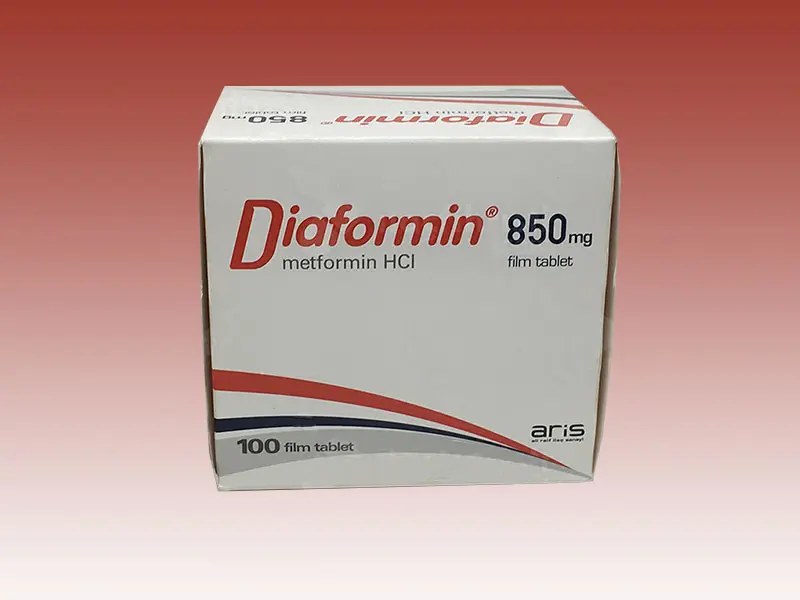DIAFORMIN 850 MG 100 FILM TABLET kutu görseli