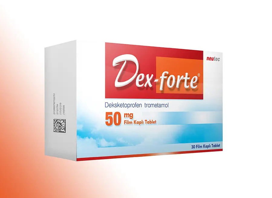 DEX-FORTE 50 MG 30 FILM TABLET görseli 2