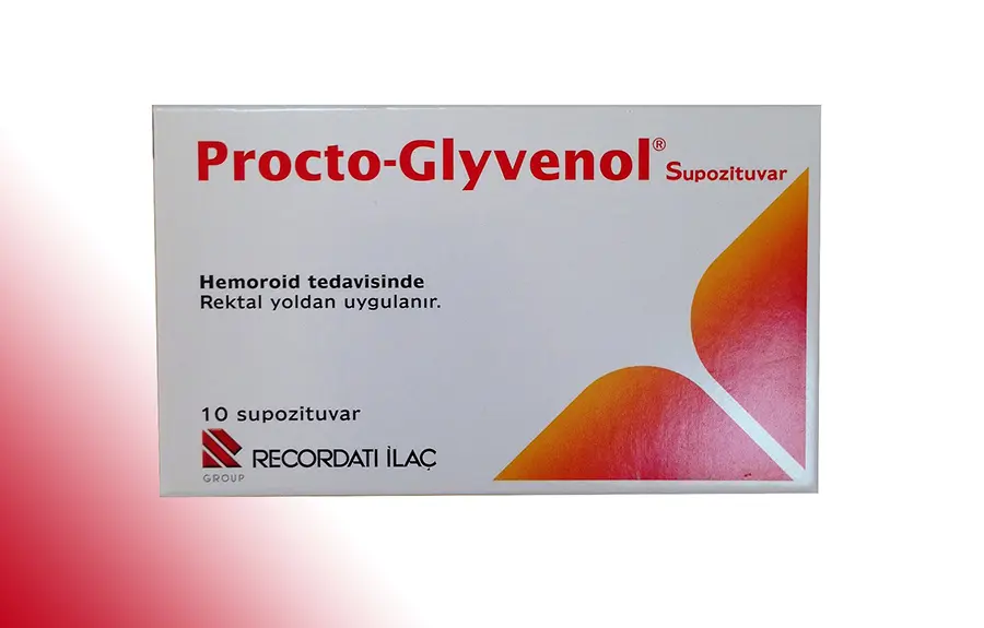PROCTO-GLYVENOL 400+40 MG 10 SUPOZITUAR kutu görseli