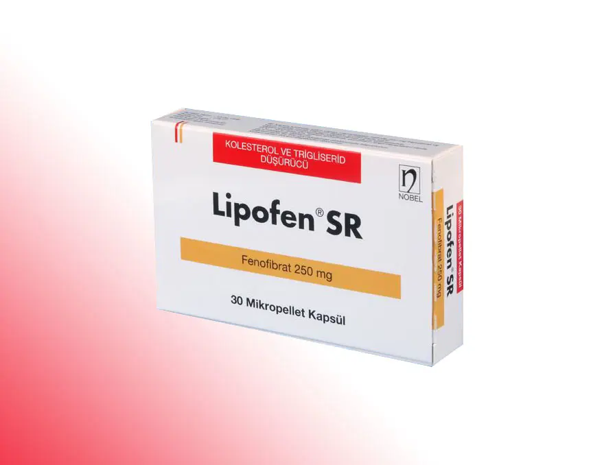 LIPOFEN SR 250 MG 90 MIKROPELLET KAPSUL görseli 2