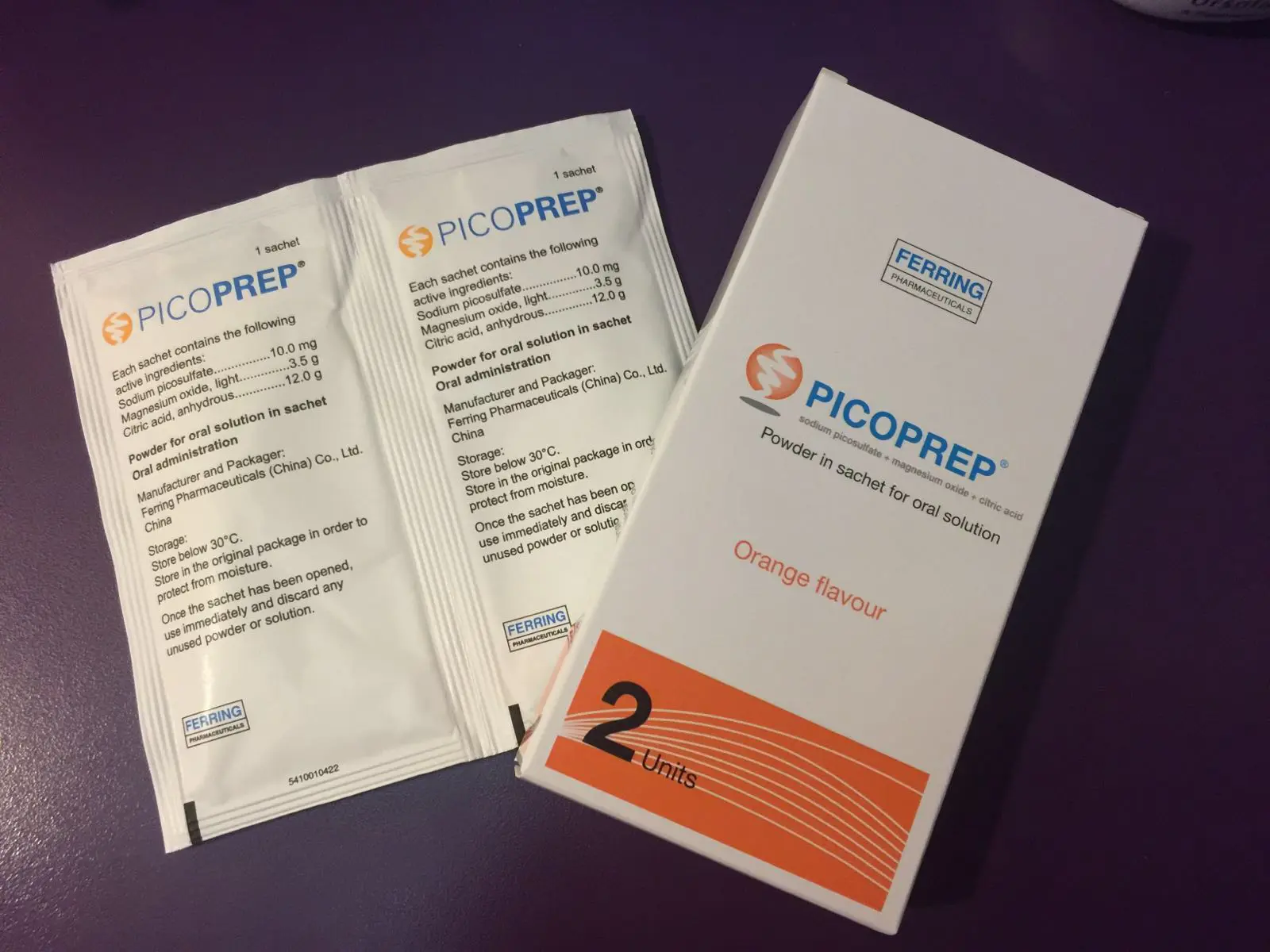 PICOPREP ORAL COZELTI ICIN TOZ 2x16,1 G SASE kutu görseli