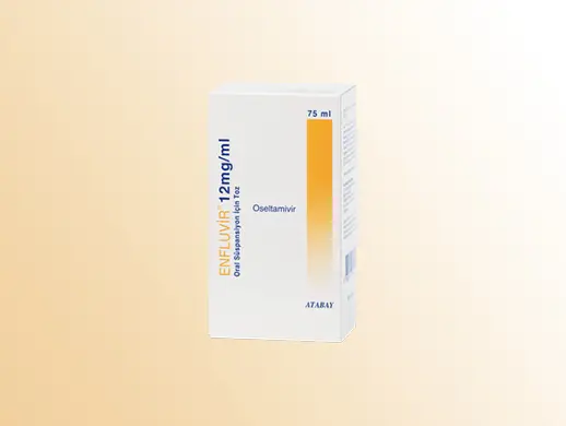ENFLUVIR 12 MG/ML ORAL SUSPANSIYON ICIN TOZ kutu görseli