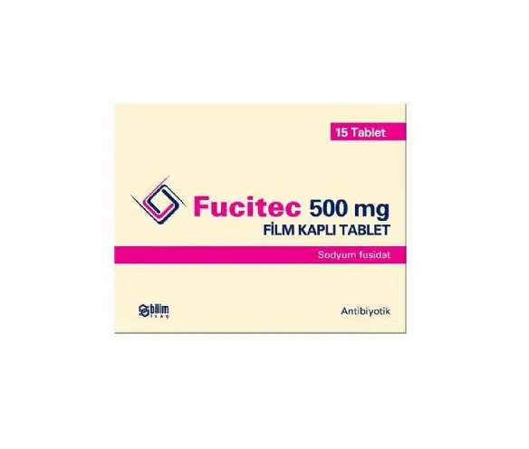 FUCITEC 500 MG 15 FILM KAPLI TABLET kutu görseli