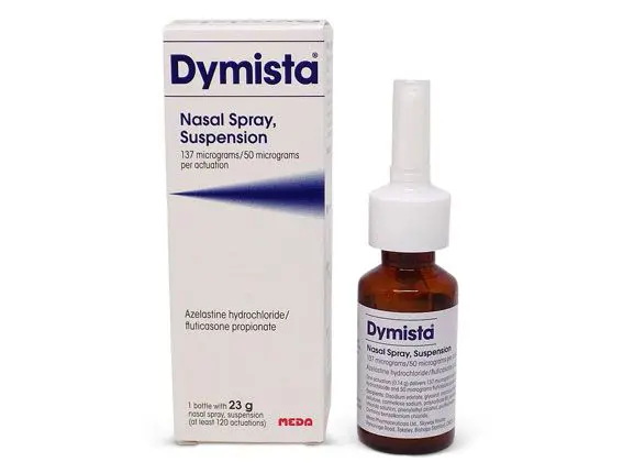DYMISTA 137 MCG + 50 MCG BURUN SPREYI, SUSPANSIYON (23 G) kutu görseli