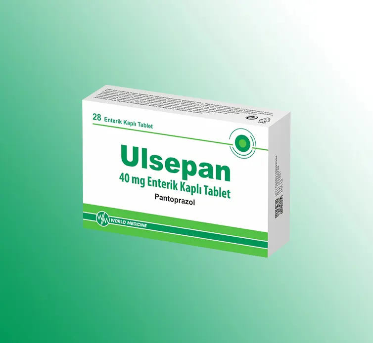 ULSEPAN 40 MG ENTERIK KAPLI TABLET (28 TABLET) görseli 2