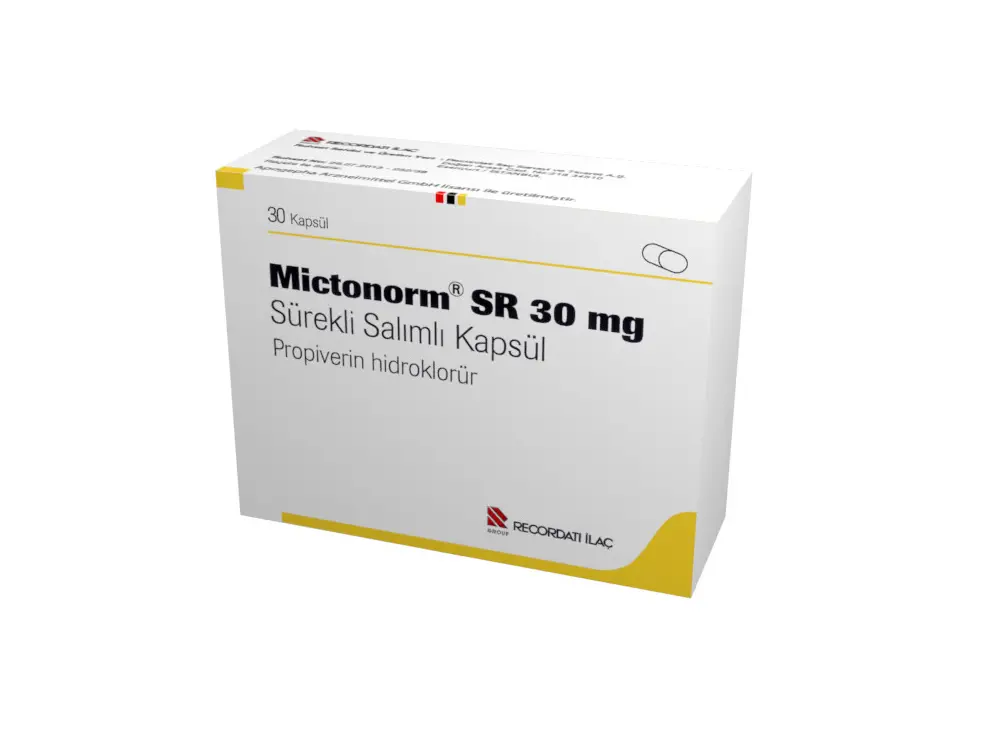 MICTONORM SR 30 MG SUREKLI SALINIMLI 30 KAPSUL kutu görseli
